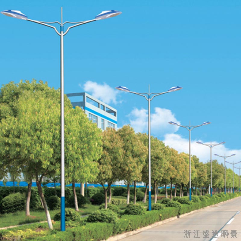 双臂灯 Double Arm Street Light